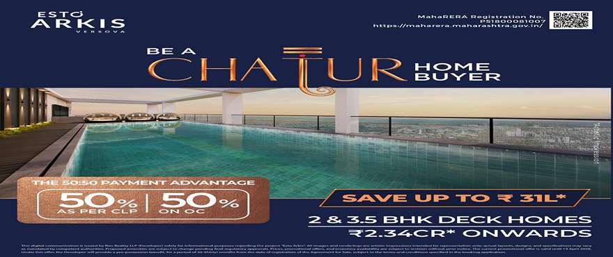 Esto Arkis Versova - Brochure, 1 & 2 BHK Price, Floor Plan
