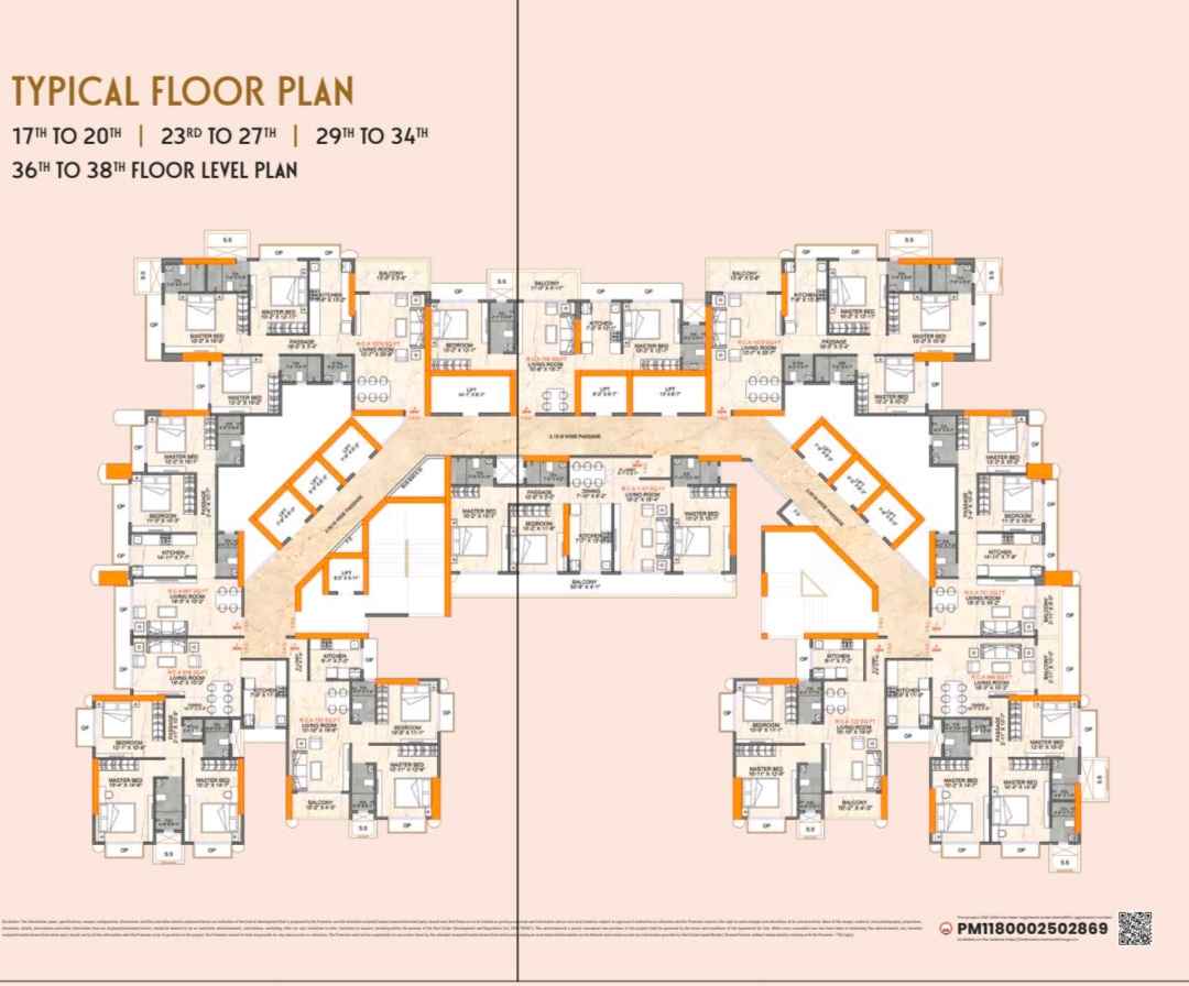 One Vara - Floor Plan, Master Plan, Project Layout, 2 BHK Plan, 3 BHK Plan